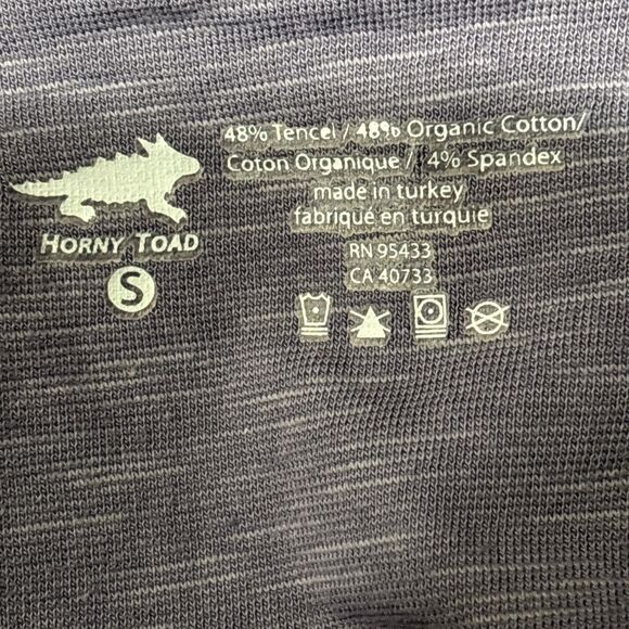 Horny Toad Rosemarie Dress Purple Heather Women's Small Stretch Knit Casual - Picture 8 of 8